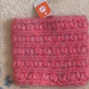 Pistol pink neck warmer pink